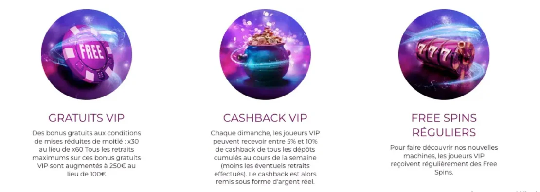 Programme VIP et avantages exclusifs pour joueurs sur Magical Spin Casino